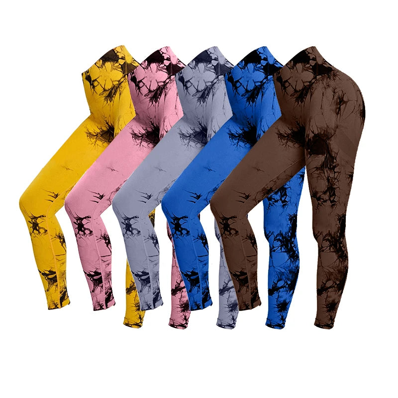 Leggings de Yoga Taille Haute Sans Couture – Confort & Performance